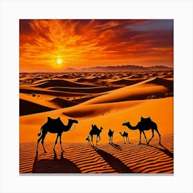 Sahara Desert, Africa 1 Canvas Print