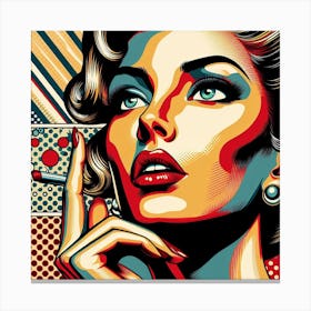 Pop Art 1 Canvas Print