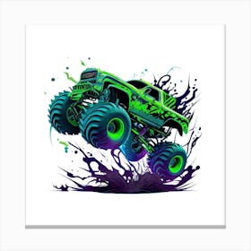 Monster Truck 1 Canvas Print