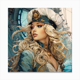 Sailor Girl Canvas Print