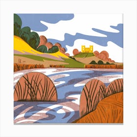 Yellow Castle, Bristol Canvas Print