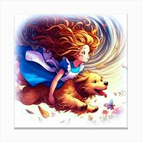 Alice In Wonderland Canvas Print