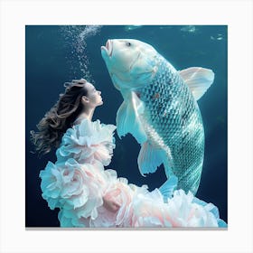 "Underwater Dream" Canvas Print