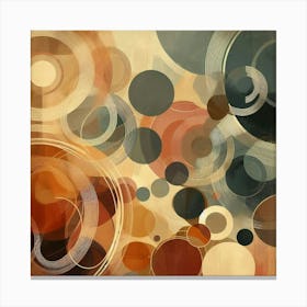 Abstract Circles Canvas Print 3 Canvas Print