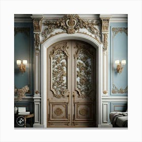 French Doors Canvas Print