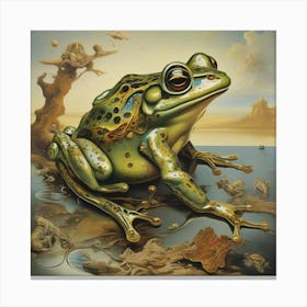 Frogger Canvas Print