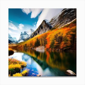 Autumn In The Mountains 13 Canvas Print