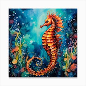 Seahorse 1 Canvas Print