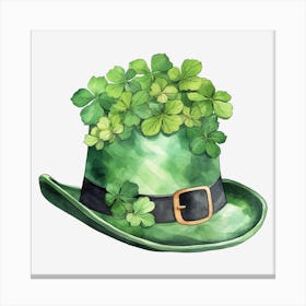 St Patrick'S Day Hat 7 Canvas Print