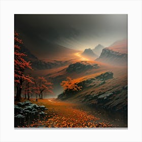 Scottish Landscape Canvas Print