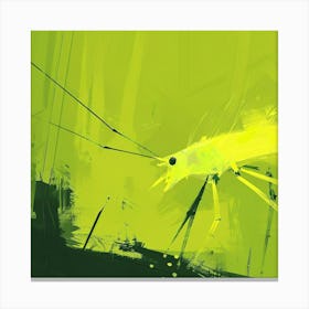 Green Insect Canvas Print