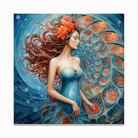 Peacock 2 Canvas Print