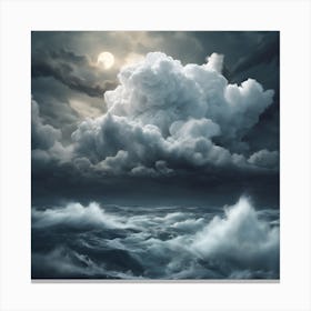Stormy Sea 2024 Canvas Print