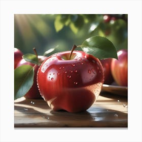 Red Apples Canvas Print