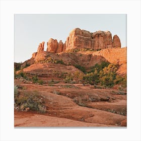 Sedona Rock Formations Canvas Print