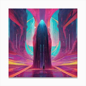 Futuristic Painting, Futuristic Art, Futuristic Art, Futuristic Art, Futuristic Art Canvas Print