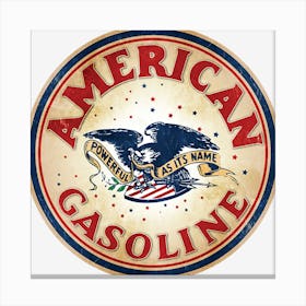 American Gasoline Canvas Print