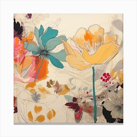 Bloom And Bliss 7 Canvas Print