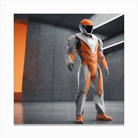 Futuristic Robot 29 Canvas Print