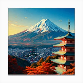 Mt Fuji Canvas Print