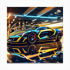 Mclaren P1 129 Canvas Print