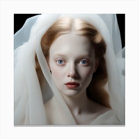 Portrait Of A Girl Canvas Print