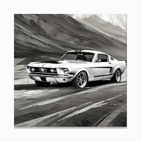 Ford Mustang 3 Canvas Print
