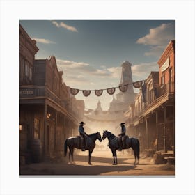 Red Dead Redemption 7 Canvas Print