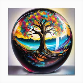 Tree Of Life 87 Canvas Print