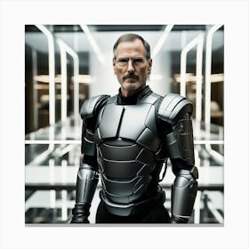 Steve Jobs 24 Canvas Print