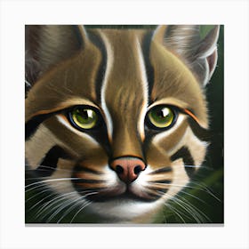 Beautiful Wildcat Canvas Print