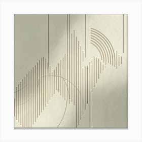 Abstract Wave Pattern Canvas Print