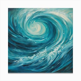 Ocean Wave 1 Canvas Print