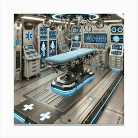 Mars Dominion Mobile Medical Unit Mobile Surgical Suite Canvas Print