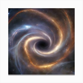 Symphony of Starlight: The Cosmic Harmony Composed by Magnetic Fields Canvas Print