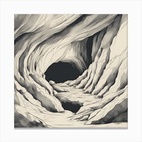 Cave Entrance Canvas Print