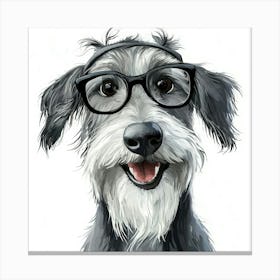 Schnauzer 37 Canvas Print