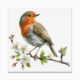 Robin 3 Canvas Print