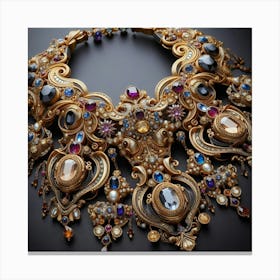 Russian Necklace Canvas Print