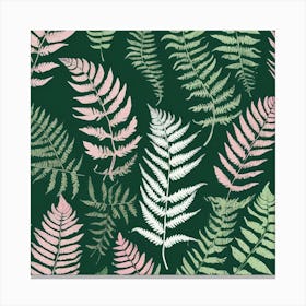 Fern Leaves 16 Canvas Print