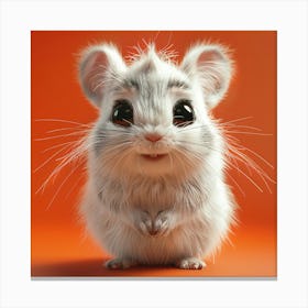Cute Hamster 3 Canvas Print