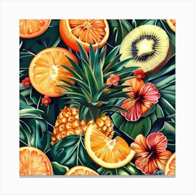 Tropical Fusion (1) Canvas Print