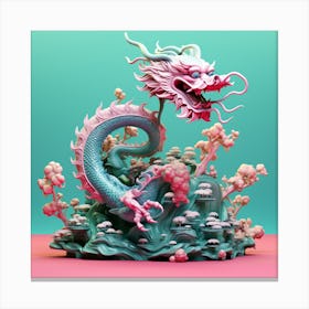 Asian Dragon Canvas Print