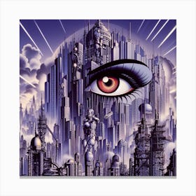 Eye Of The City Canvas Print