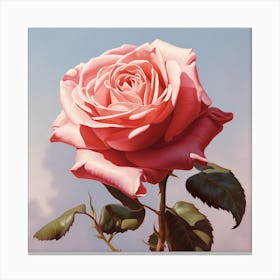 Pink Rose 2 Canvas Print