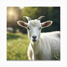 Goat Stock Photos & Royalty-Free Footage Canvas Print