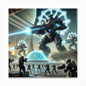 Helios Vanguard 1024x1024 Canvas Print