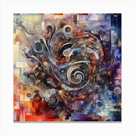 Abstract Painting 3 Canvas Print