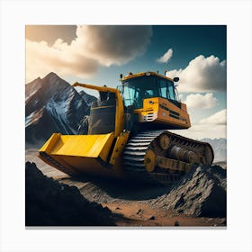 Buldozer Mountain (56) Canvas Print