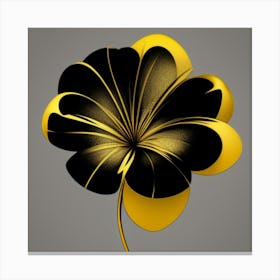 Golden Bloom Canvas Print